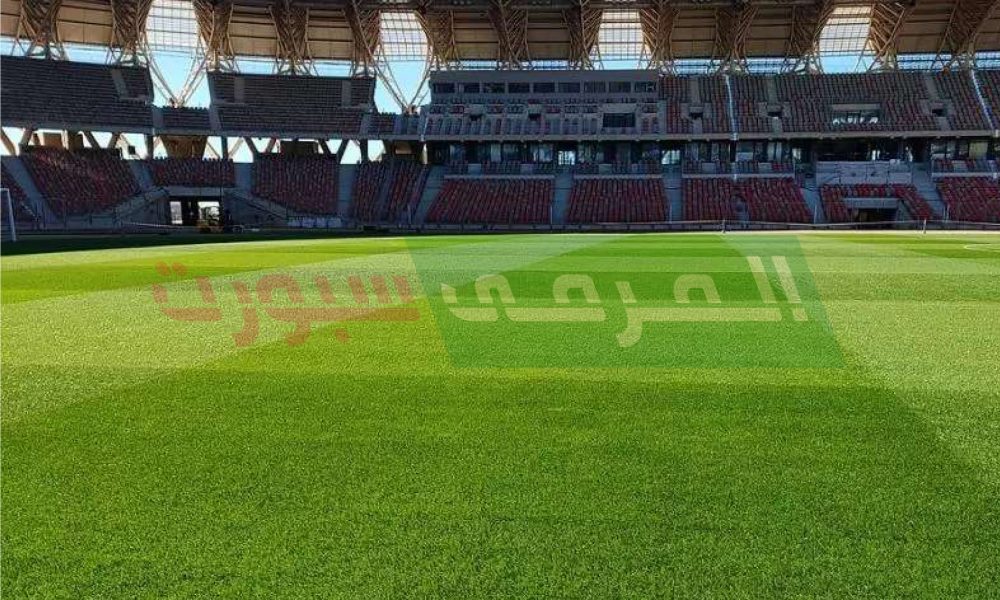 ملعب ميلود هدفي.. أرضية الميدان ستكون جاهزة لوديتي غينيا ونيجيريا