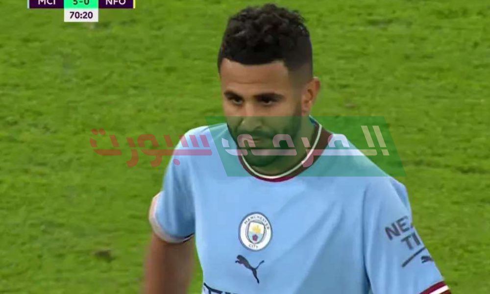 أنصار مانشستر ستيي تعلق على أداء محرز أمام نوتنغهام فورست