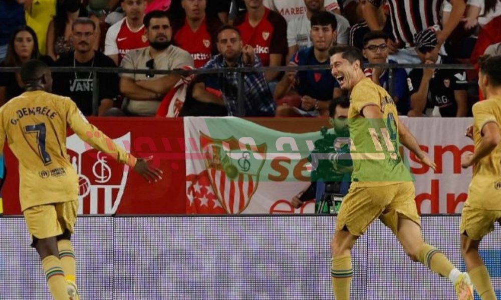 برشلونة يدك إشبيلية بثلاثية.. ويستمر في مطاردة ريال مدريد